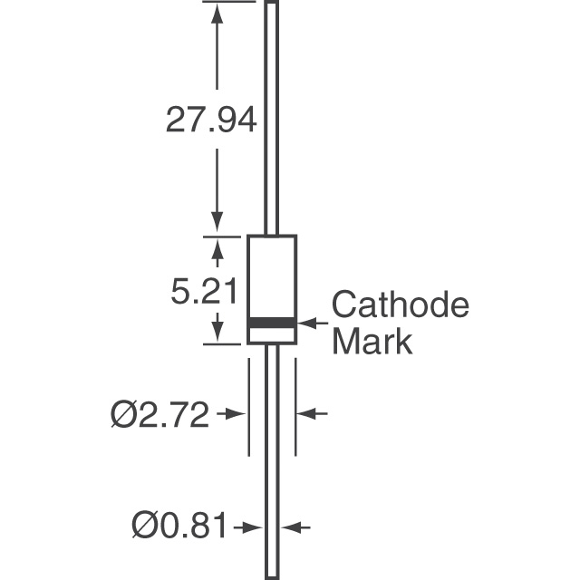 1N4734AP/TR8 Microchip Technology  Diodi - Zener - Singoli